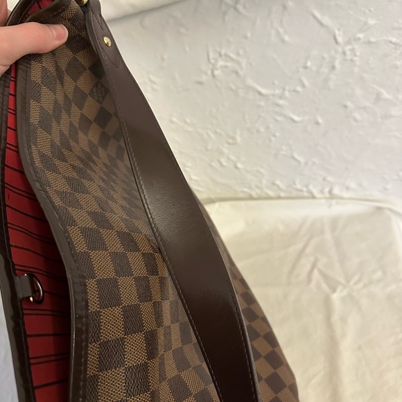 Louis Vuitton Delightful MM Damier Ebene - alternative to Neverfull - Picture 6 of 13